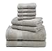 Premium 100% Cotton 8-Piece Towel Set (2 Bath Towels 30
