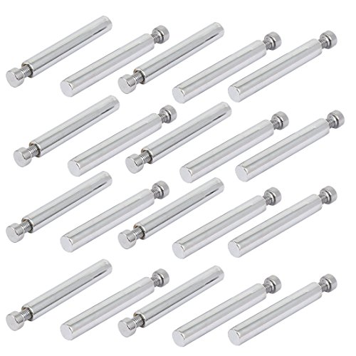 Uxcell 8mmx55mm acrylic glass standoffs fixing bolts screws sign …