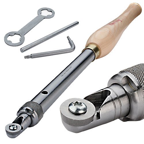 Robert Sorby T24984 TurnMaster Handle with Round Tungsten Carbide Cutter