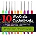 10 Small Size Steel Crochet Hook Set