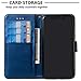 iPhone XI iPhone 11 Pure blueFlip Case Leather Cover Card Holders Kickstand Cell Phone case Premium Businessthumb 4