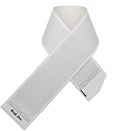 30 Note Blank Strips of Music Box Refill Blank Paper for Handcrank Music Box Movement 5 Pcs