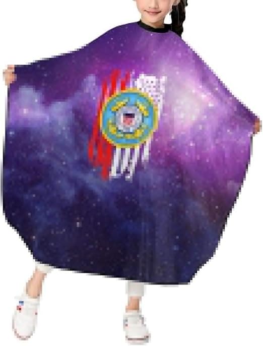 Amazon Com Kids Haircut Barber Cape Cover For Hair Cutting