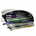 Zipper Pouch; Multiple uses: Pencil Pouch, Tool Pouch, Cosmetic Bag, Diaper Bag Organizer Pouches, Money Bag and More; Small Bag Keeps Items contained and Handy; Grey; by Backpack Equip