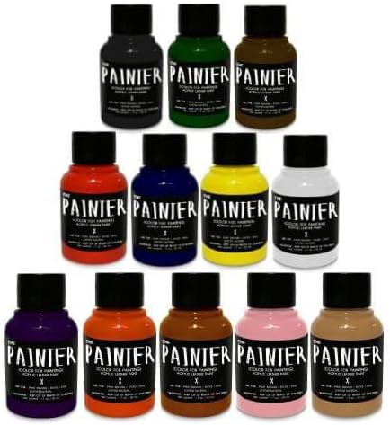 The Painter 12 Acrylic Leather Paint Starter Kit