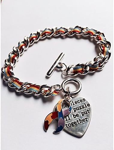 Autism Awareness Charm Bracelet