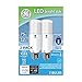 GE Bright Stik General Purpose LED Light Bulb, 75-Watt Replacement, Daylight, Non-Dimmable, E26 Medium Base, 2-Pack
