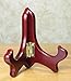 BANBERRY DESIGNS Easel Wooden Folding Premium Quality - Mahogany Finish - Pack of 3 - 4