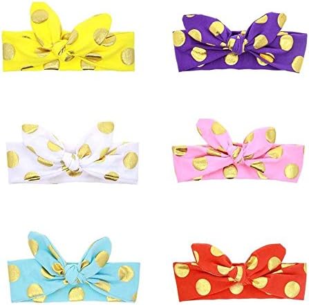 My Little Baby Baby Girls Toddler Bow Headbands Turban Knot Rabbit Hairband Headwrap