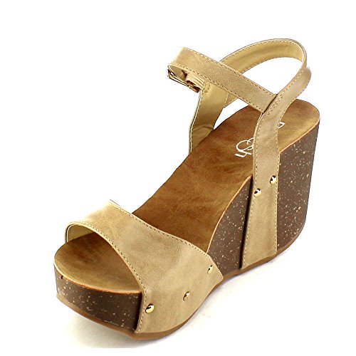 ZEmma-Womens-Open-Toe-Ankle-Strap-Studded-Faux-Cork-Heeled-Platform-Wedge-Sandals-MR