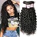 Beauty Forever Hair Brazilian Virgin Hair Curly Weave 3 Bundles 100% Unprocessed Human Hair Extensions Nature Color (100+/-5g)/ Pc (8 10 12)