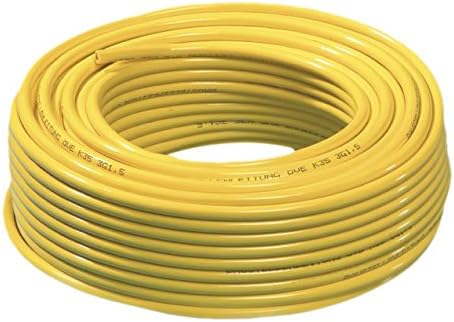 PC Electric 13396 PVC Construction Site Cable Cable Type: N07 V3V3 2.5 Length 25 m Yellow