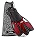 Phantom Aquatics Speed Sport Adjustable Snorkeling Fin, Red, Large/X-Large (Size 9 to 13)