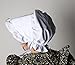 One Size Solid White Cotton Traditional Pioneer Bonnet