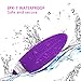 Tongue Clitoral Finger Vibrator with Wireless Remote Control -YTOY Silicone Love Egg Rechargeable Whisper G-Spot Dildo Stimulator 12 Vibration Modes Adult Oral Sex Toys for Women or Couples (Purple)thumb 3