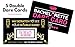 Bachelorette Dare Card Party Game, Fun Naughty Girls Night Out 25 Scratch Off Cards, 20 Dare Cards and 5 Double Dare Cards