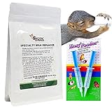 Baby Squirrel Milk Replacer Kit - Formula + Feeding Syringes - Nursing Kit for Baby Squirrels, Rabbits, Opossums & Other Baby Animals
