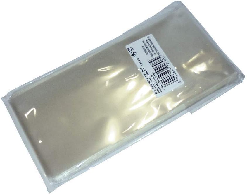 Pack of 1000 Clear Bag cm 10 x 20 Cake Biscuits, Sweets, Chocolates, and Envelope in PLP