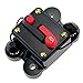 K KUMEED 60A Circuit Breaker Trolling Motor Auto Car Marine Boat Bike Stereo Audio Terminal Inline Fuse Inverter with Manual Reset 12V-24V DC