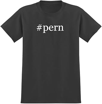 Amazon.com: #pern - Soft Hashtag Men's T-Shirt, Grey, XX-Large: Clothing