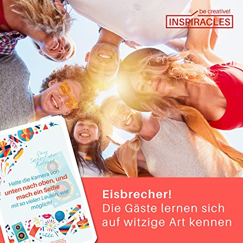 Party Spiele - 52 Fotoaufgaben Selfies - Party Spiel für Gäste, Fotospiel für Geburtstag, Mädelsabend, Hochzeit, Weiberabend, JGA, witzige Spiele für Erwachsene für Partyselfies, Partyspiel – Bild 7