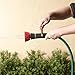 Nelson 50503 High-Pressure Rated Fireman's Style Industrial Spray Nozzle with Large On/Off