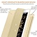 iPad Pro 10.5 Case 2017 Released, DTTO Smart Cover Case with Ultra Slim Lightweight Anti-Scratch Non-Slip Flexible Soft TPU Back Cover for iPad Pro 10.5 inch 2017[Auto Sleep/Wake],Champagne Gold