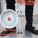 leeken Gun Magnet Mount with 3M Tape & Holster- Multi Angle Adjustable Design Never Damage car or Desk-Rubber Coated 43 Lbs Rated -Concealed Holder for Handgun,fit for All Surface (2 Pack)