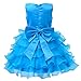 Kids Showtime Little Girl Baby Special Occasion Sequins Flower Dress Size 2 to 12Y