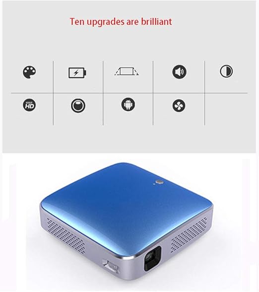 Link Co Proyector led WiFi Bluetooth inalámbrico Conecta el ...