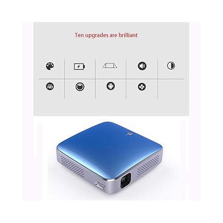 Link Co Proyector led WiFi Bluetooth inalámbrico Conecta el ...