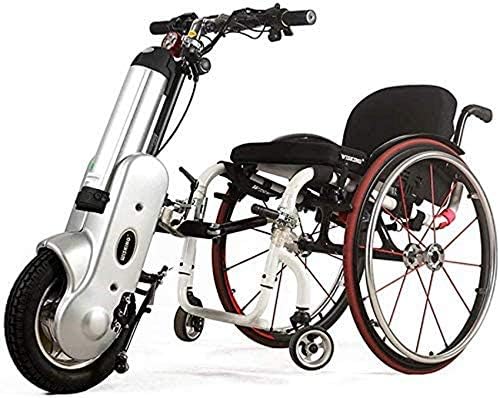 電気接続可能なハンドサイクルホイールチェア 12インチタイヤ付きホイールチェア36v 400w Ledライト付き速度 スポーツ用ホイールチェア 日本未発売 H Km 折りたたみ式ホイールチェア