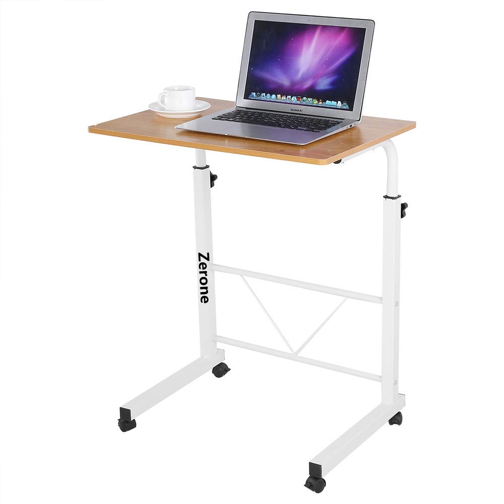 Adjustable Laptop Cart, Height Adjustable Laptop Table with Movable