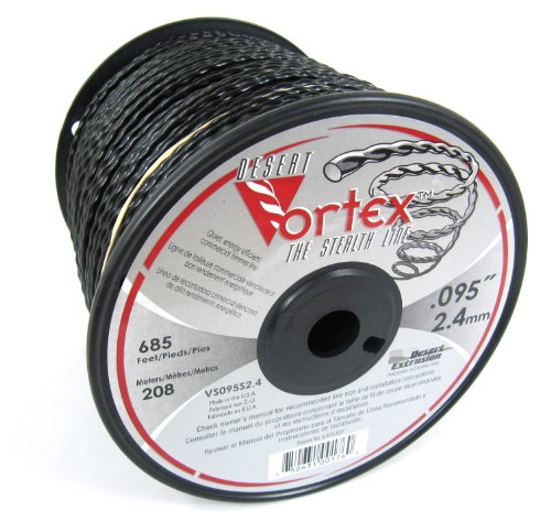 Desert Vortex Vortex Commercial Trimmer Line .095 3-Lbs. Medium Spool 685 Feet.
