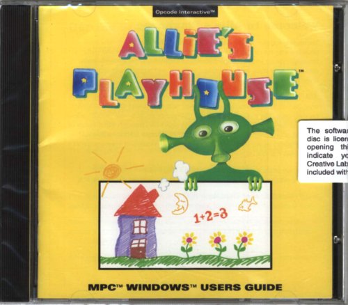 Allie's Playhouse (CD-ROM) Interactive Educational Program