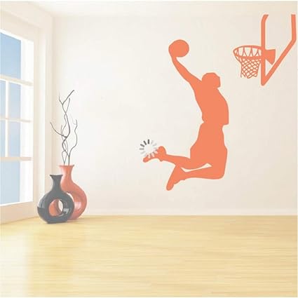 Cmhai Vinyl Re Sports Wall Stickers Mvp Jugador De Baloncesto De ...