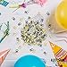 80th Birthday Confetti Decorations Supplies – 1.7 Oz | Gold Silver and Black Number 80 Confetti | Great for 80th Birthday Party Décor and Anniversary | Metallic Foil Confetti for Table Decoration