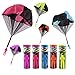 TSLIKANDO 5PCS Parachute Toy Tangle Free Parachutes Men Hand Throwing Solider Toys for Kids