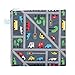 Bumkins Reusable Snack Bag Large, Traffic