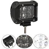 LED Light Pod, POWLAB 4 Inch 18W Led Light Bar Dual