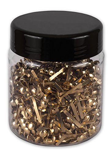 Victory Office Paper Fasteners Brass-Plated, 12/7 mm 300 Stück vermessingt