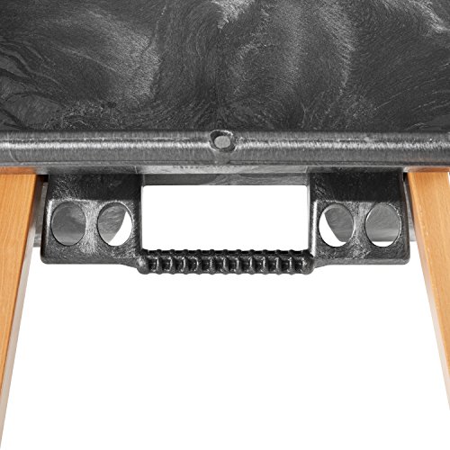 Rubbermaid Commercial FG565961BLA Unassembled Plastic 2-Wheel Wheelbarrow, 200-Pound Capacity