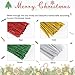 Caydo 300 Pieces Christmas Pipe Cleaners Glitter Chenille Stems for DIY Craft Christmas Decoration (Red, Green, Gold, Silver)