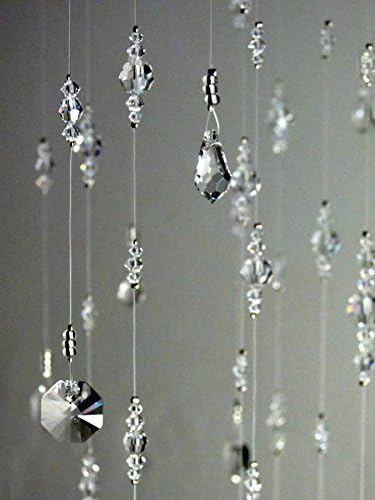 Nursery Decor Baby Room Idea Baby Girl Mobile Crystal Baby Mobile Babyshower Gift Hanging Crystal Garland Swarovski Crystal Chandelier