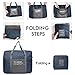 Travel Duffel Bag For Women & Men - Lightweight Carry On Foldable Duffle For Luggage Gym Sports Portable