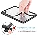 meritcase Waterproof Case for iPad 9.7(2017/2018/Air), IP68 Full Protection Rugged Heavy Duty Shockproof Snowproof Dustproof Cover with Table Stand for Apple iPad 5th/6th Gen/iPad Air-Black