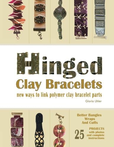 Hinged Clay Bracelets: New Ways To Link Polymer Clay Bracelet Parts