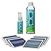 Ultra Clarity Lens Cleaner - 1oz Spray Bottle & 6oz Refill with (6) Microfiber Cleaning Cloth in Travel Case - Lens, Screen & Eyeglass Cleaner - Safe for Anti Reflective Lenses (8 Items)