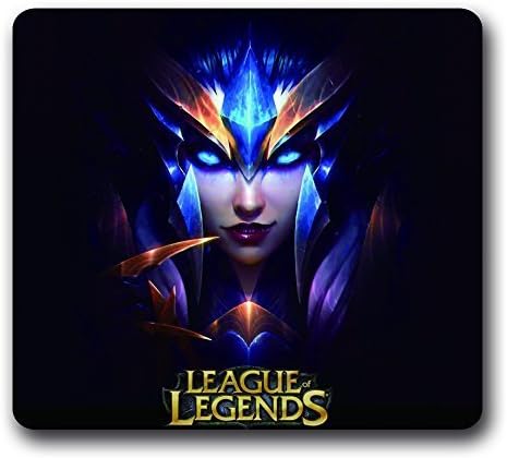 League Of Legends Neoprene Non-Slip Gaming Mouse Pad,LOL Water Resistant Rubber 10 X 9 Inch