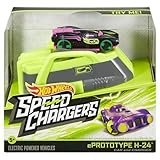 Hot Wheels SPEED CHARGERS ePROTOTYPE H-24 Car & Charger